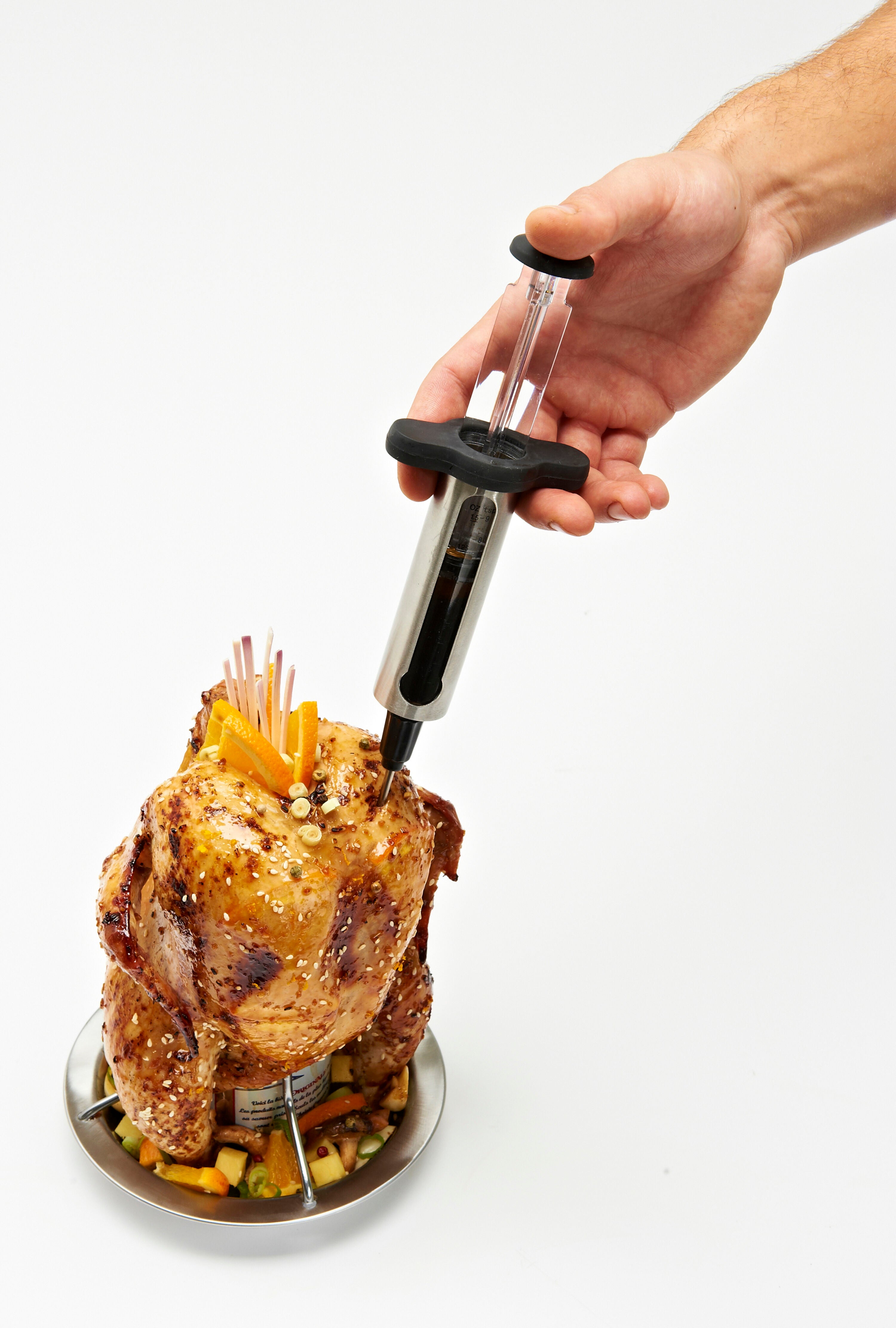 broil-king-marinade-injector-siringa-per-marinare-la-carne-con-doppio-ago-e-fine image 3