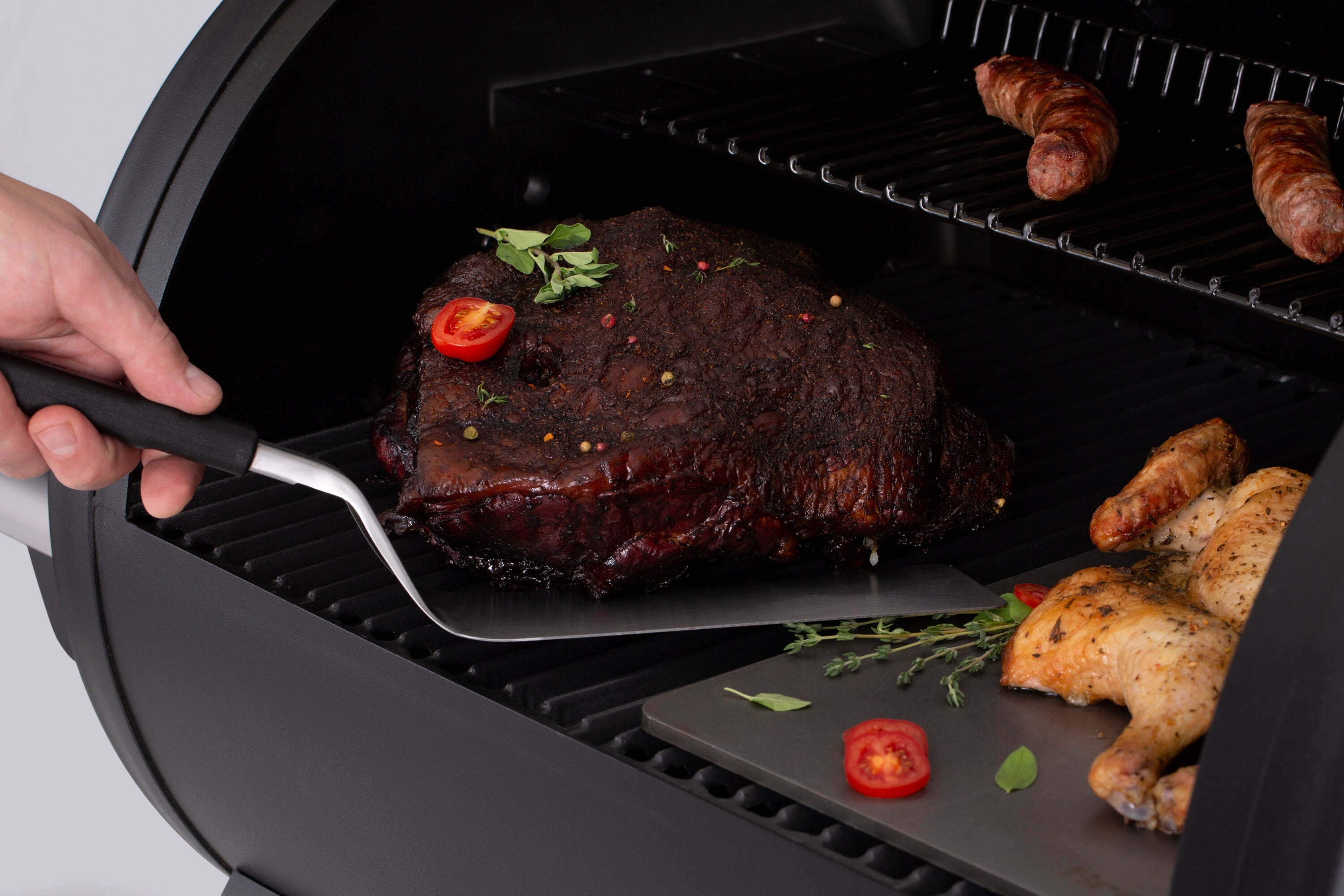 broil-king-baron-super-flipper-paletta-per-grill-in-acciaio-inox-con-lama-extra- image 2