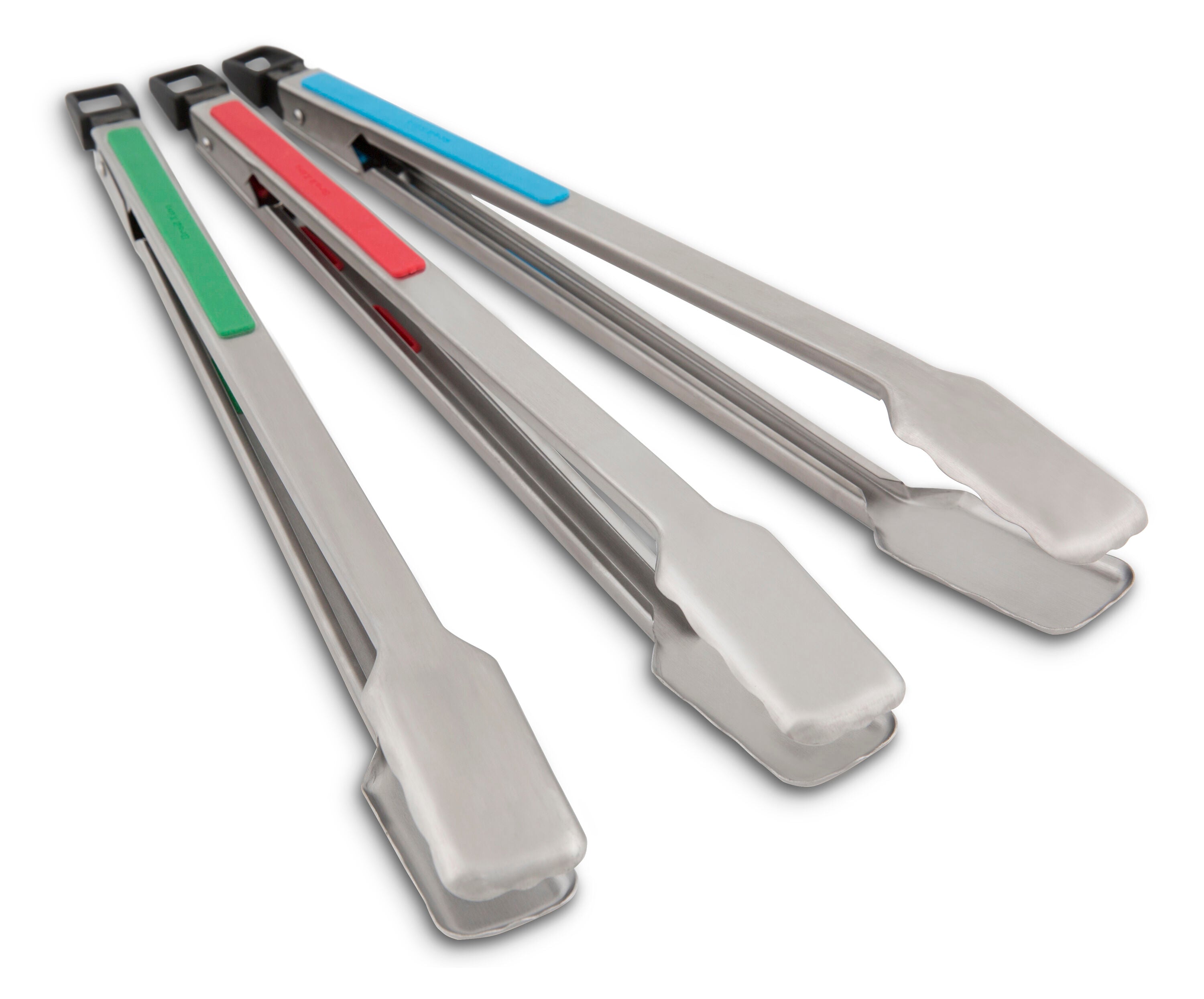 broil-king-3-pack-grilling-tongs-set-3-pinze-barbecue-colorate-16-pollici image 2