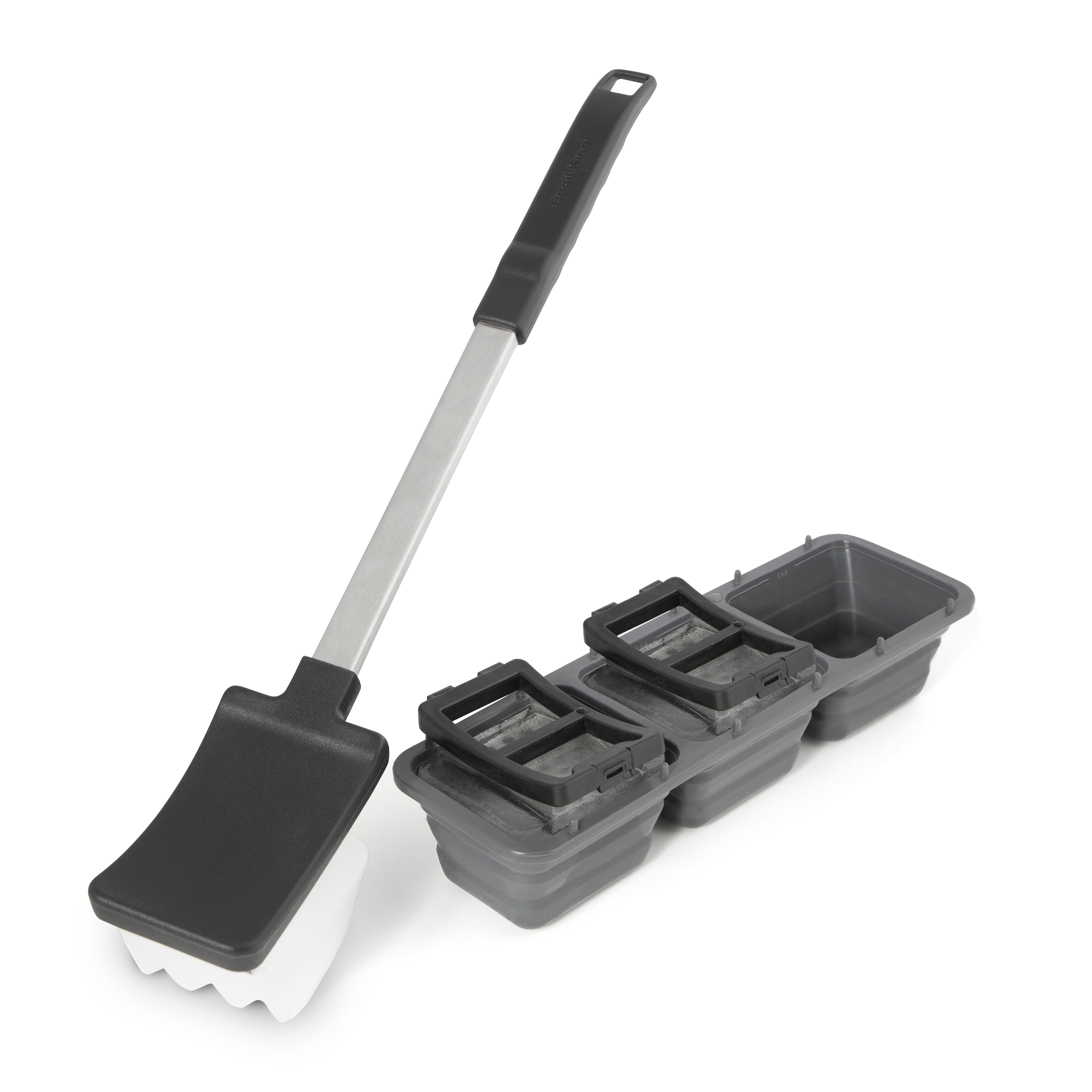 broil-king-ice-grill-brush-spazzola-barbecue-senza-setole-a-vapore-di-ghiaccio-m image 1