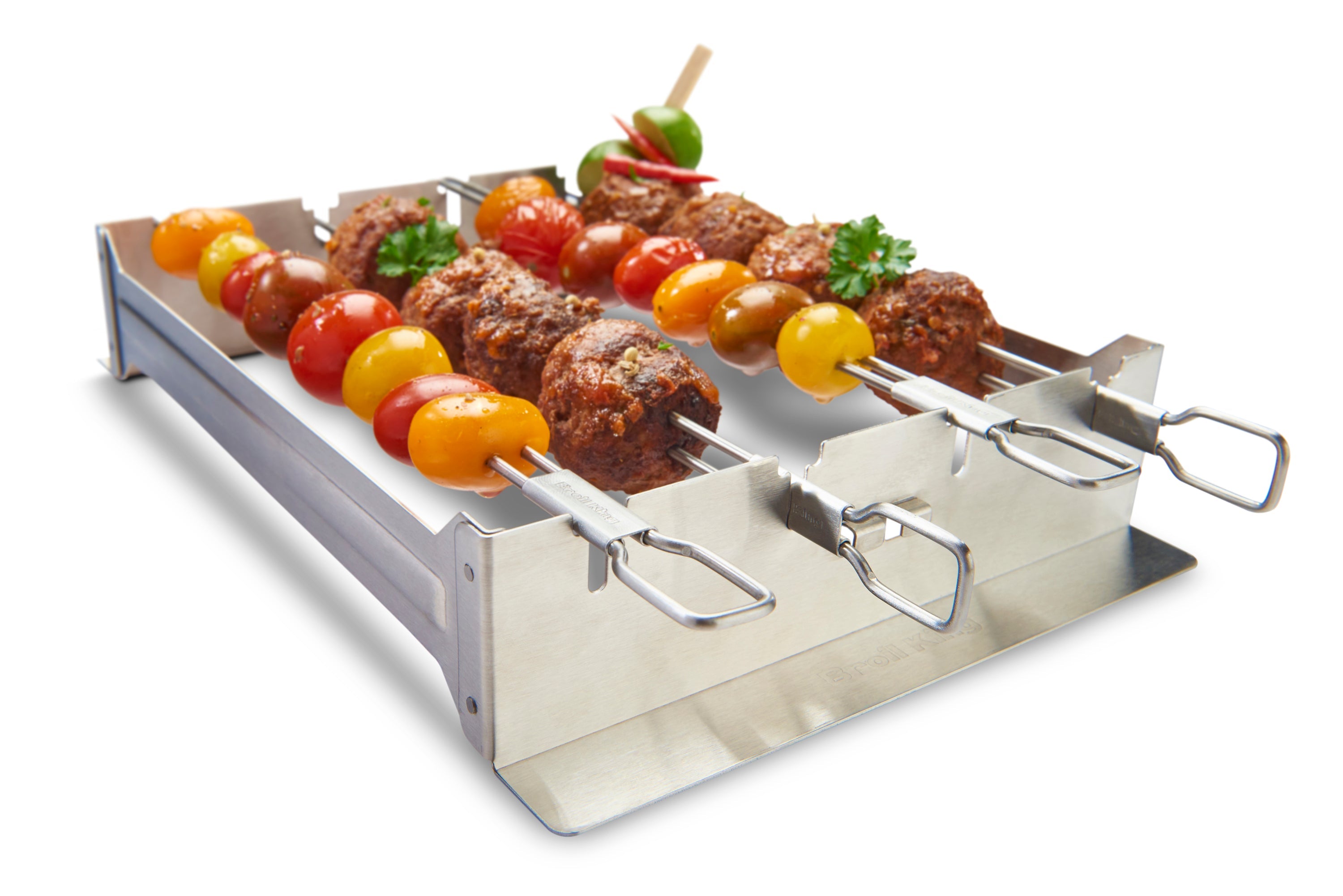 broil-king-narrow-kebab-rack-porta-spiedini-compatto-in-acciaio-inox-con-4-spied image 2