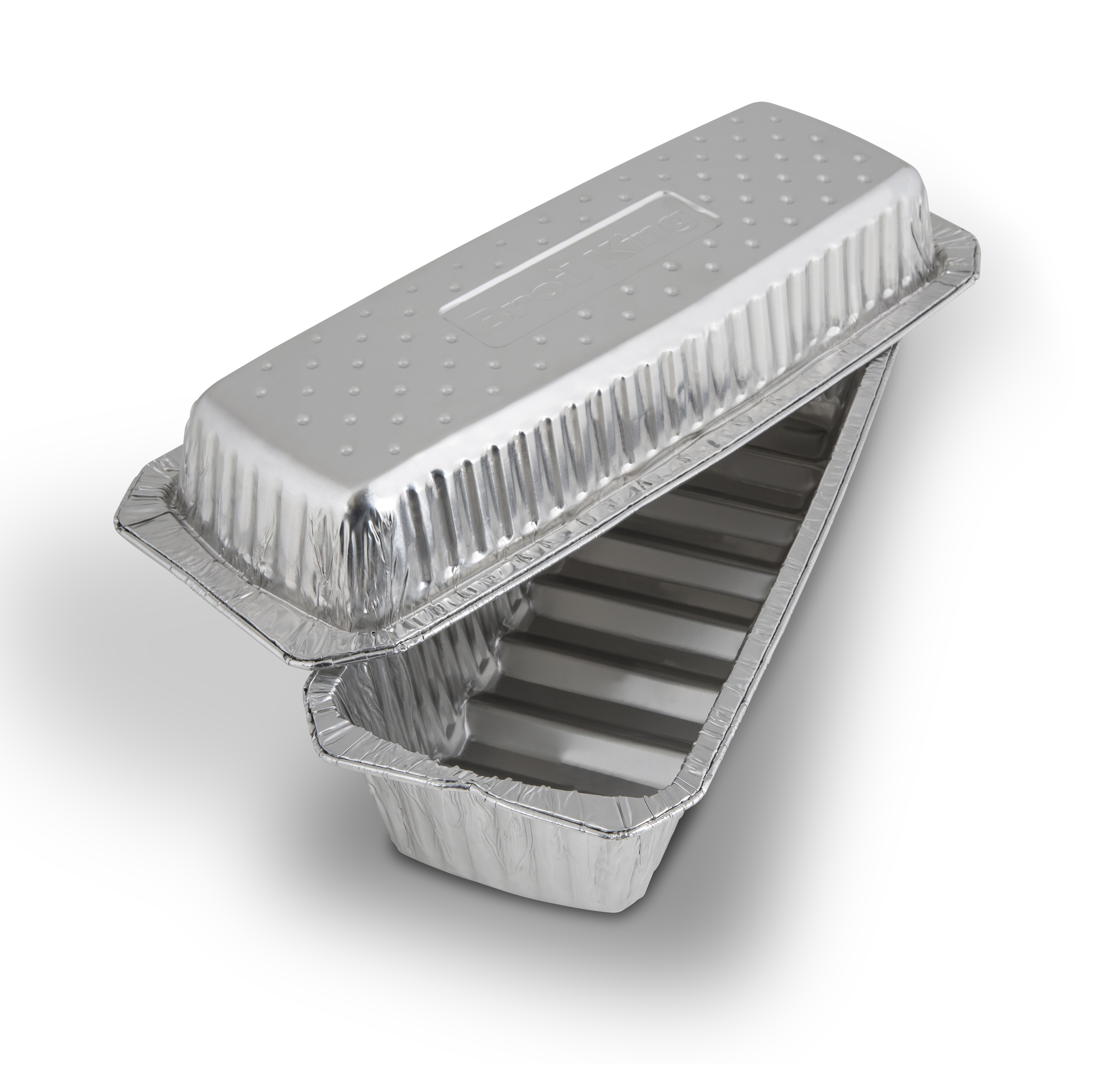 broil-king-foil-rib-roaster-coppia-di-teglie-monouso-in-alluminio-per-costine-co image 1