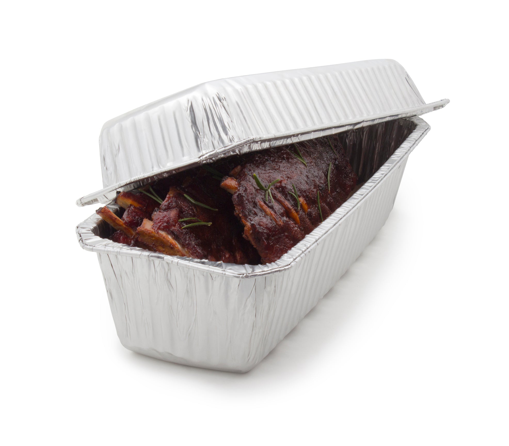 broil-king-foil-rib-roaster-coppia-di-teglie-monouso-in-alluminio-per-costine-co image 2