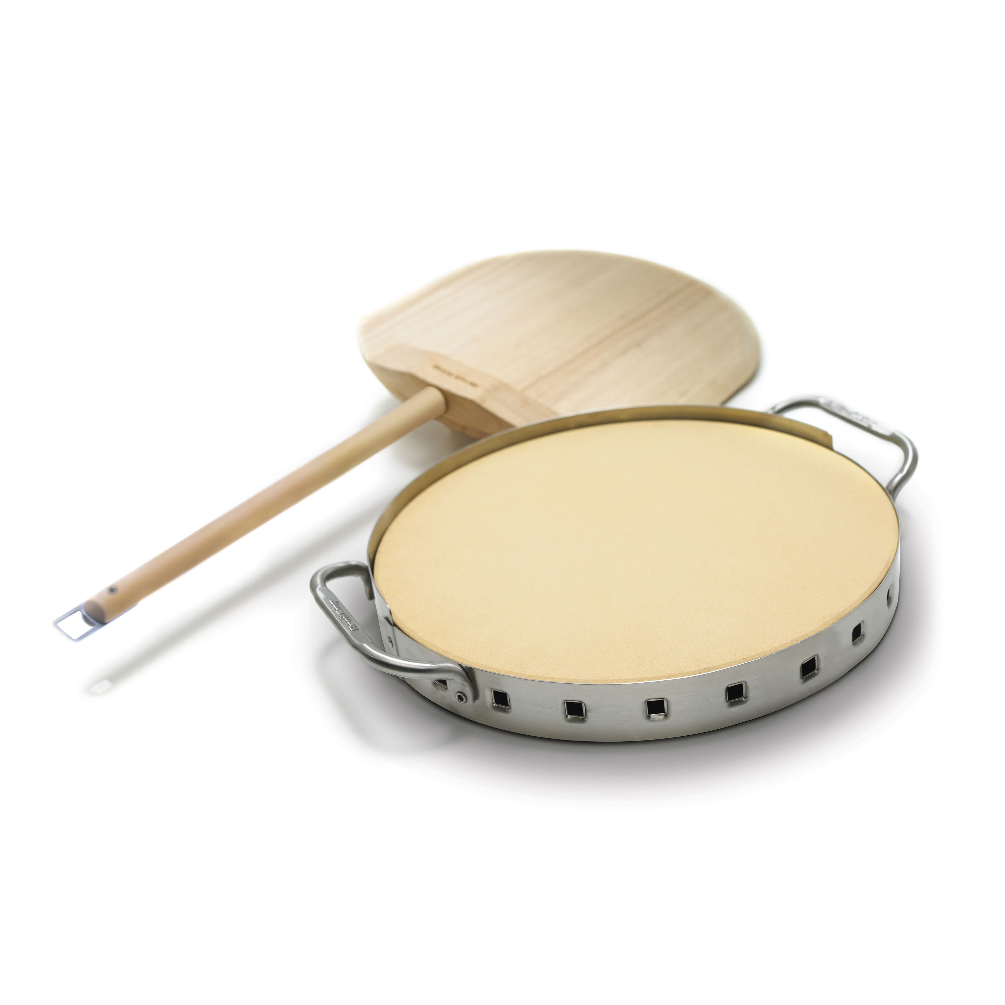 broil-king-pizza-stone-grill-set-set-pizza-con-pietra-refrattaria-13-supporto-in image 1