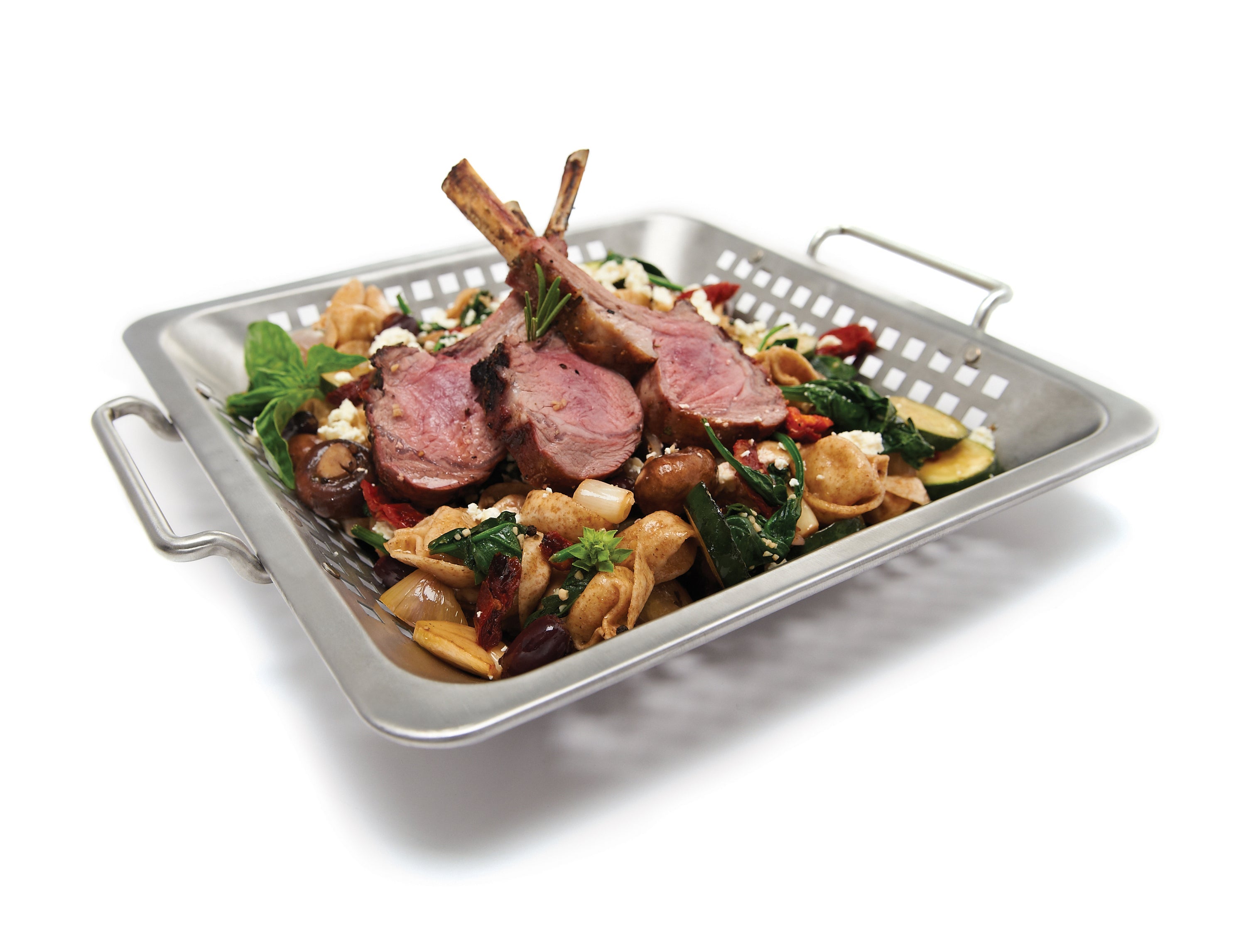broil-king-grill-wok-wok-barbecue-in-acciaio-inox-forato-30-5-x-30-5-cm image 2