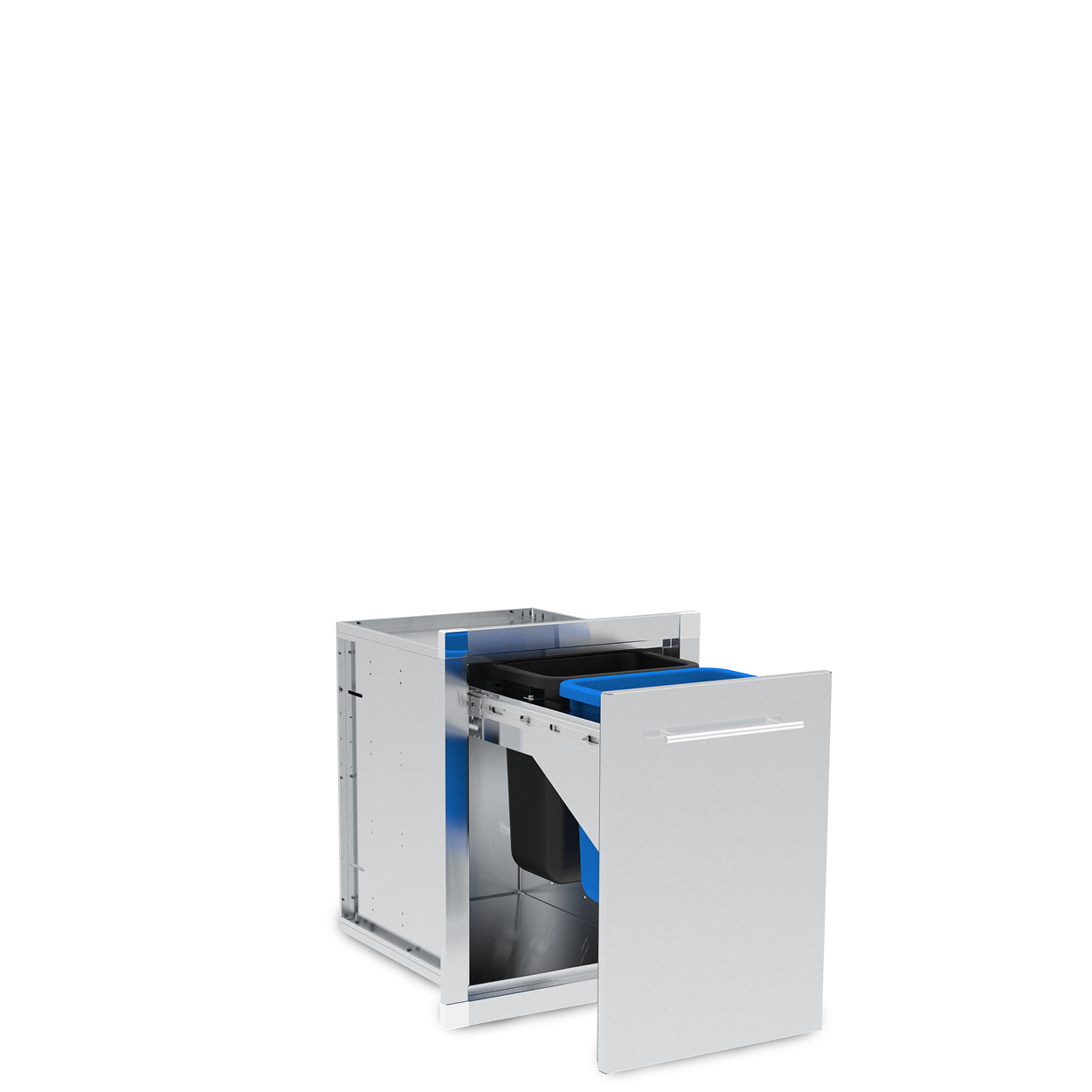broil-king-enclosed-waste-organizer-assembly-modulo-pull-out-per-rifiuti-in-acci image 1