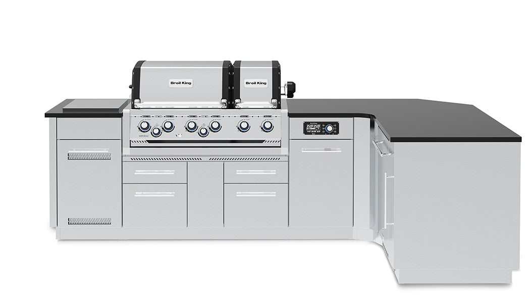 broil-king-imperial-qs-690ig-barbecue-a-gas-da-incasso-doppio-forno-con-ique image 2