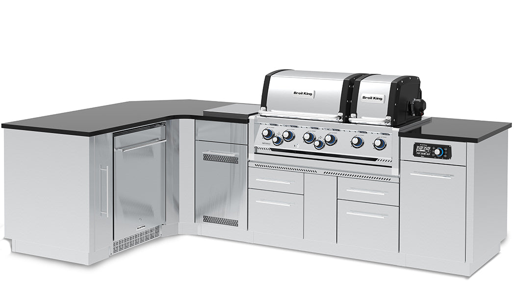 broil-king-imperial-qs-690ij-barbecue-a-gas-built-in-a-doppio-forno-con-sistema- image 1