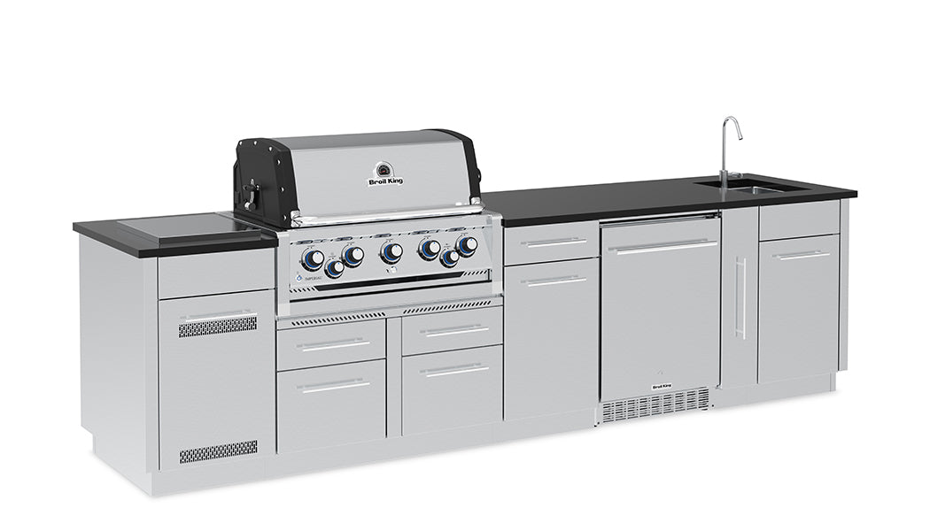 broil-king-imperial-s-690ih-barbecue-a-gas-built-in-con-doppio-forno-per-isola image 2