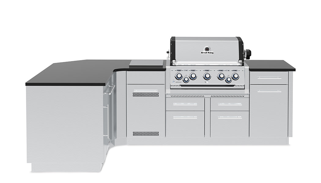 broil-king-imperial-s-590i-barbecue-a-gas-built-in-con-5-bruciatori-dual-tube image 2