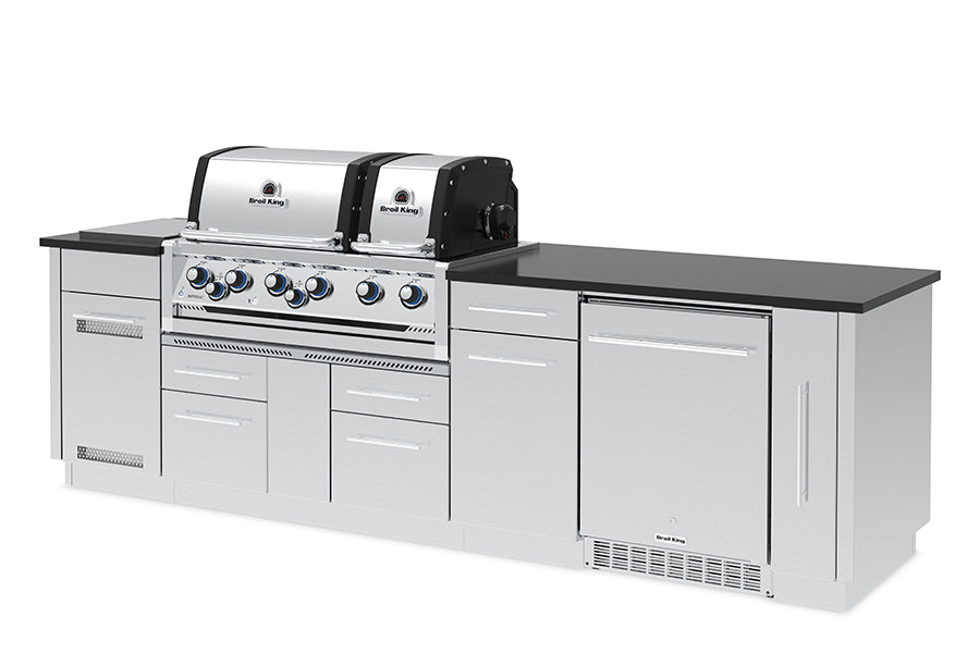 broil-king-imperial-s-690if-barbecue-a-gas-built-in-con-doppio-forno-indipendent image 3