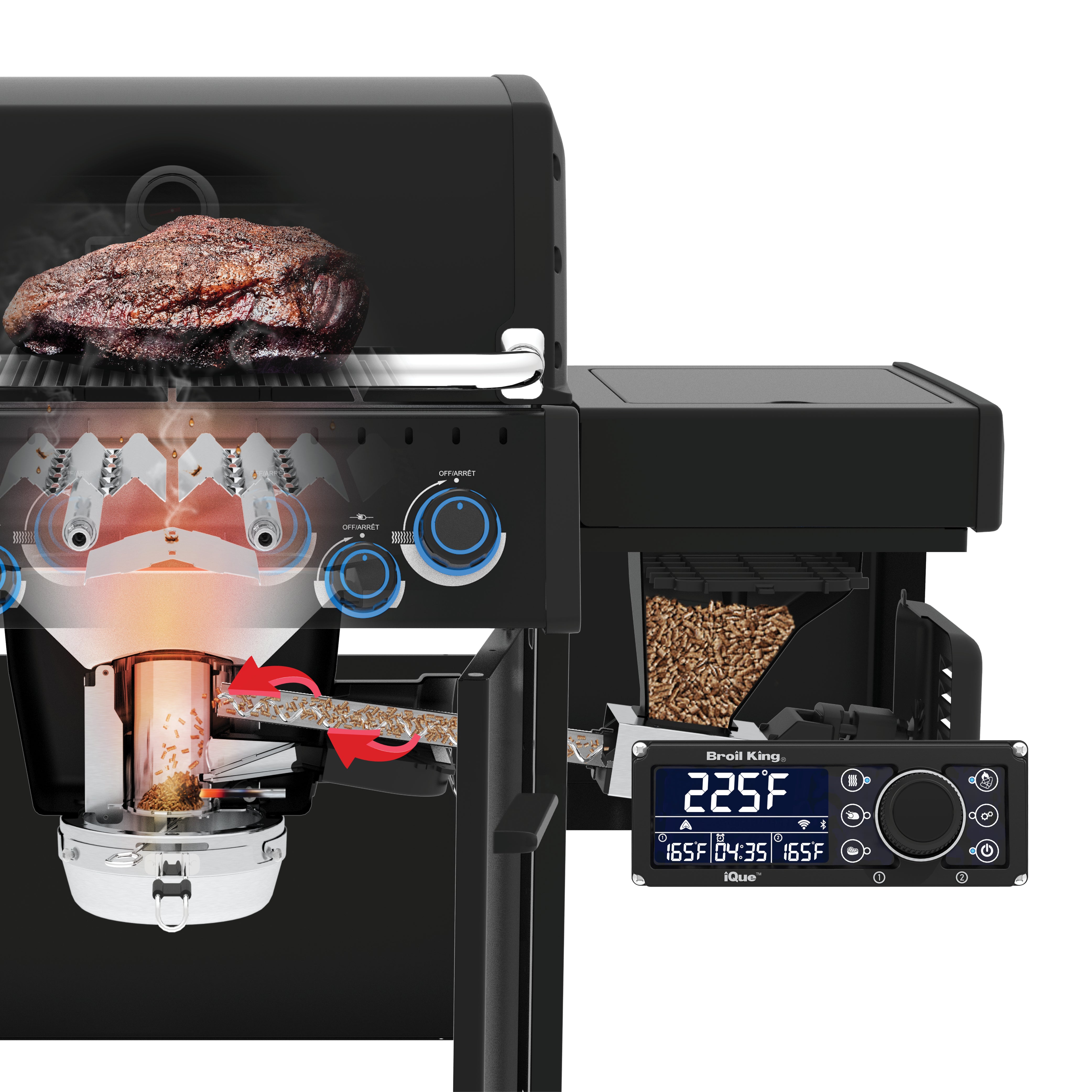broil-king-baron-pellet-module-modulo-di-conversione-pellet-a-5-bruciatori-oem-c image 4