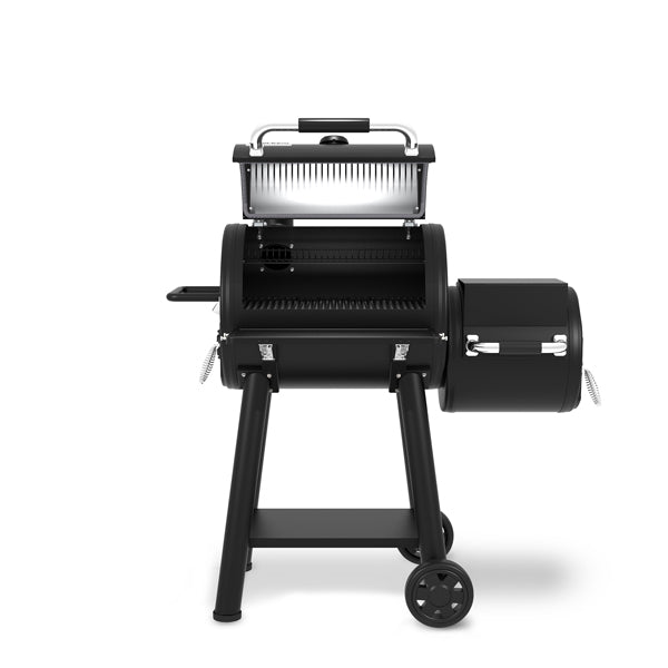 broil-king-regal-400-charcoal-offset-smoker-offset-a-carbone-con-griglie-in-ghis image 2