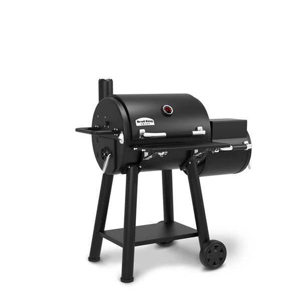 broil-king-regal-400-charcoal-offset-smoker-offset-a-carbone-con-griglie-in-ghis image 3