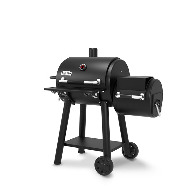broil-king-regal-400-charcoal-offset-smoker-offset-a-carbone-con-griglie-in-ghis image 4