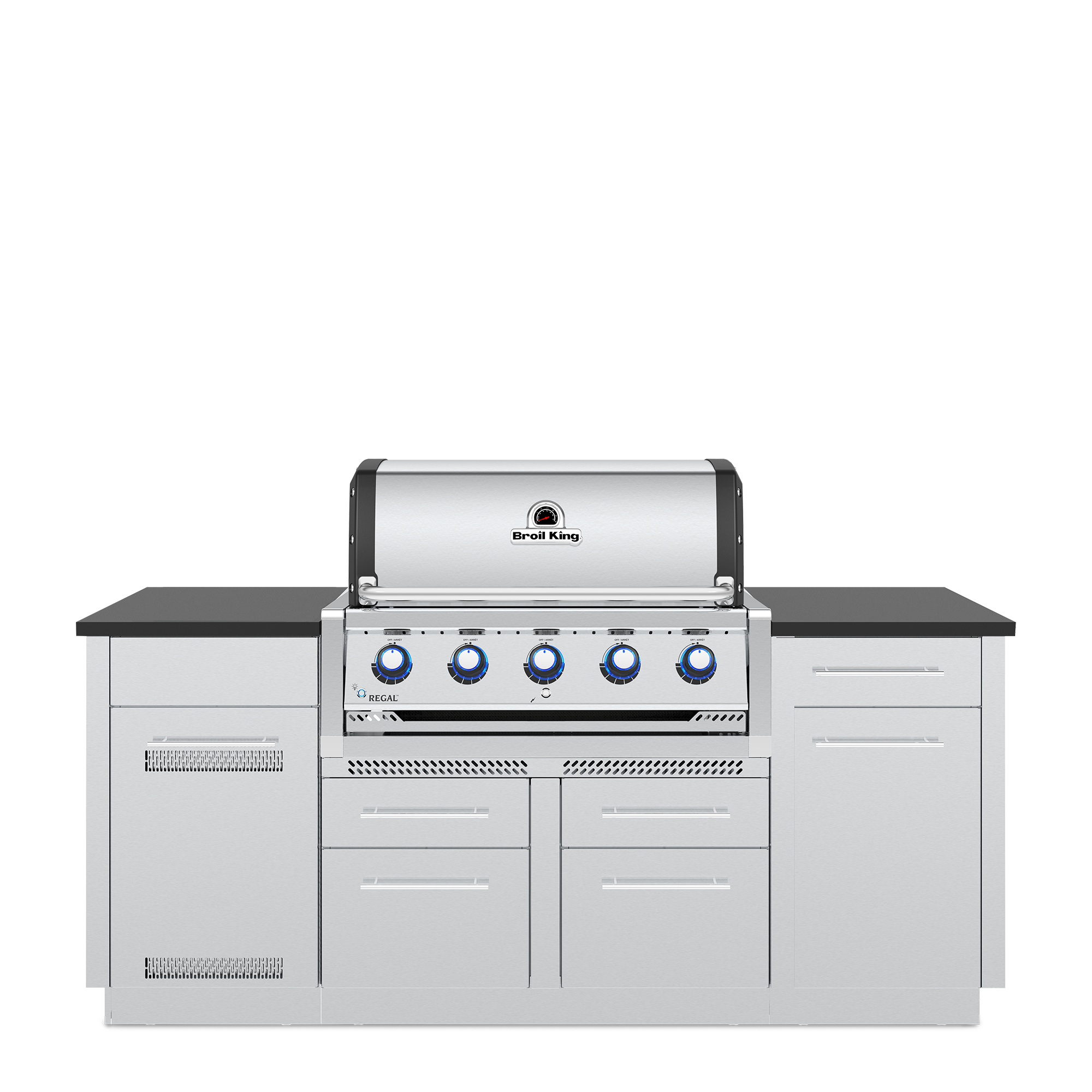 broil-king-regal-s-520i-island-grill-cucina-da-esterno-a-isola-con-barbecue-a-ga image 1