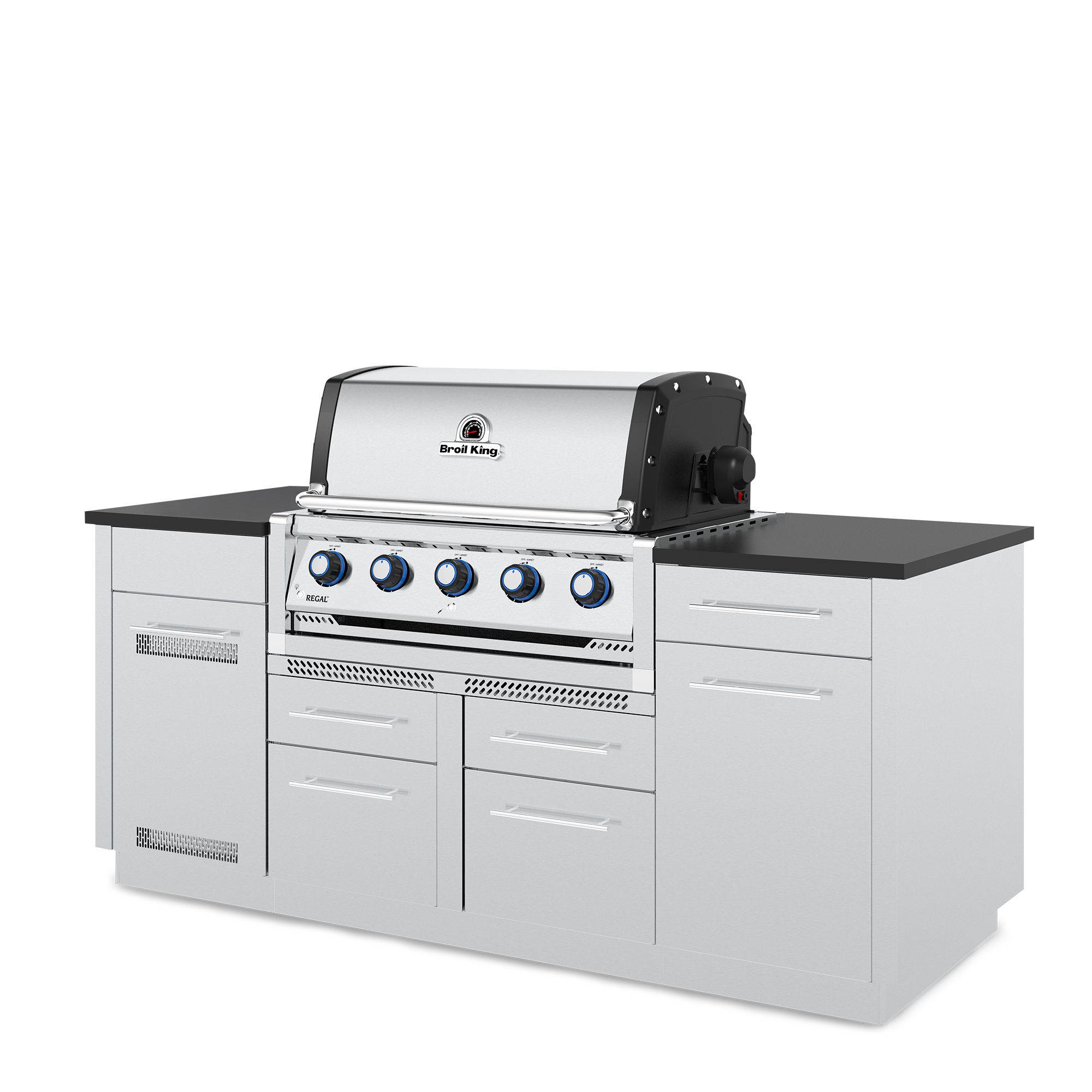 broil-king-regal-s-520i-island-grill-cucina-da-esterno-a-isola-con-barbecue-a-ga image 2